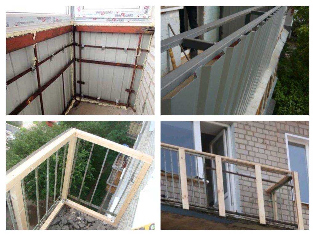 Как укрепить и утеплить парапет балкона?