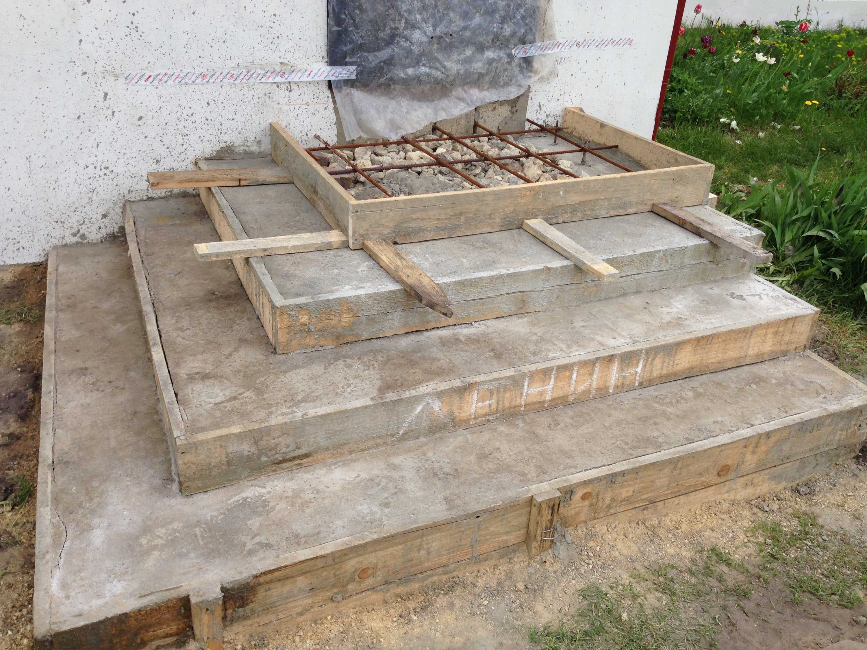 Крыльцо из бетона своими руками: пошаговая инструкция. крыльцо для частного дома :: syl.ru