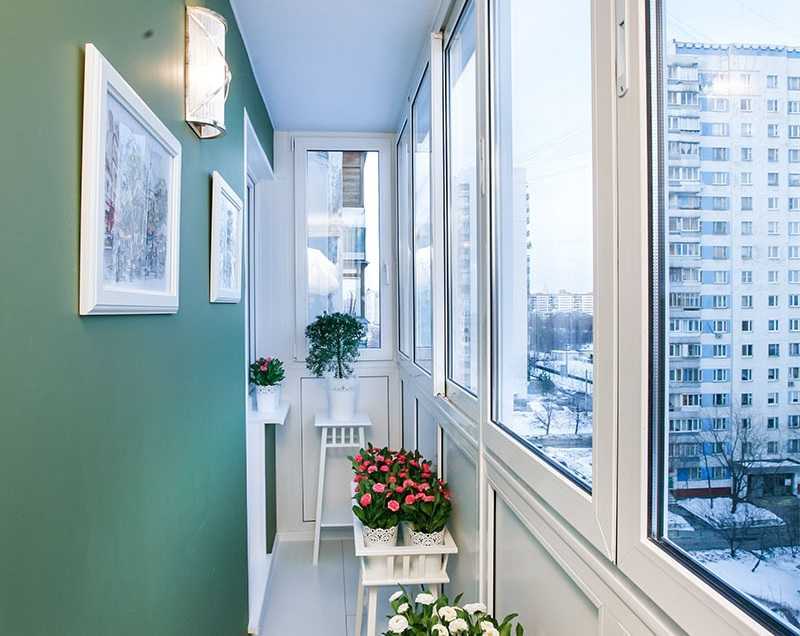  какой цвет покрасить балкон, стены - 12 фото