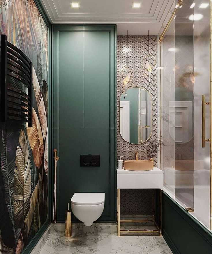 Дизайн ванной комнаты 2021: современные идеи и тренды