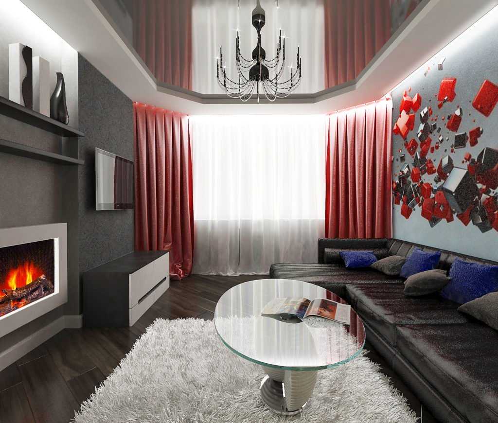 Дизайн интерьера гостиной комнаты в квартире фото