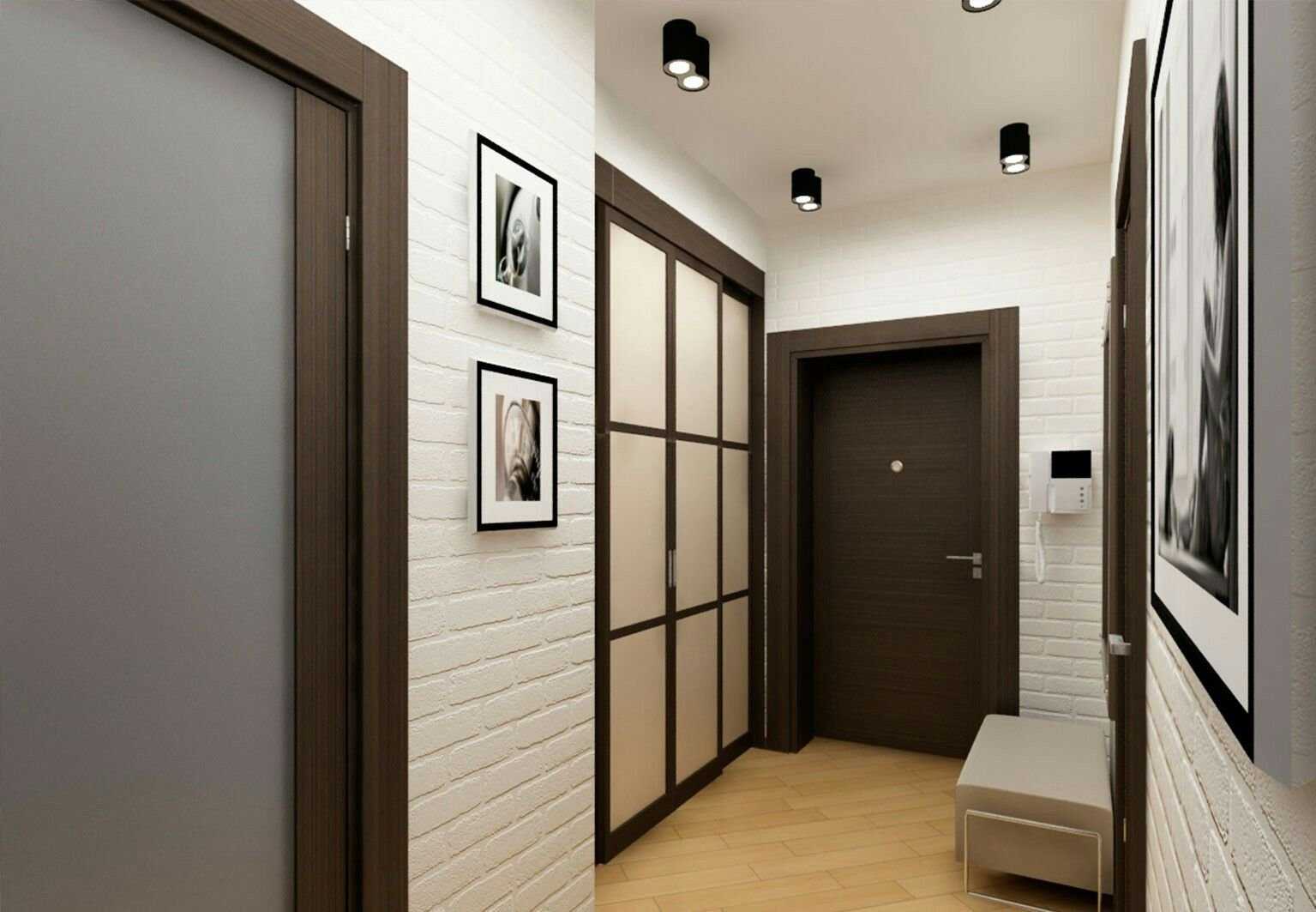 Дизайн в коридоре и прихожей в квартире реальные фото