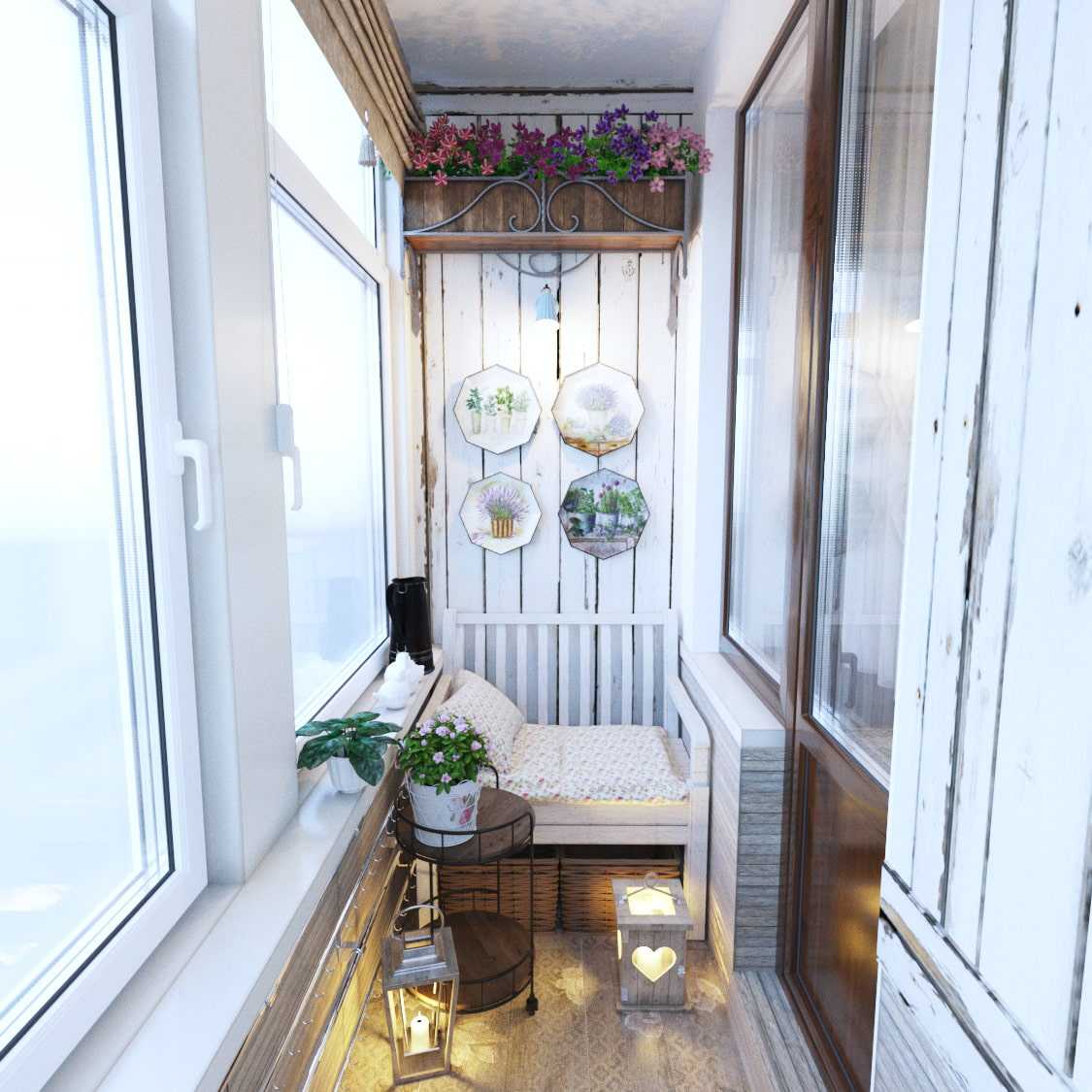 Дизайн узкой кухни с окном и балконом в конце: как обустроить - 28 фото