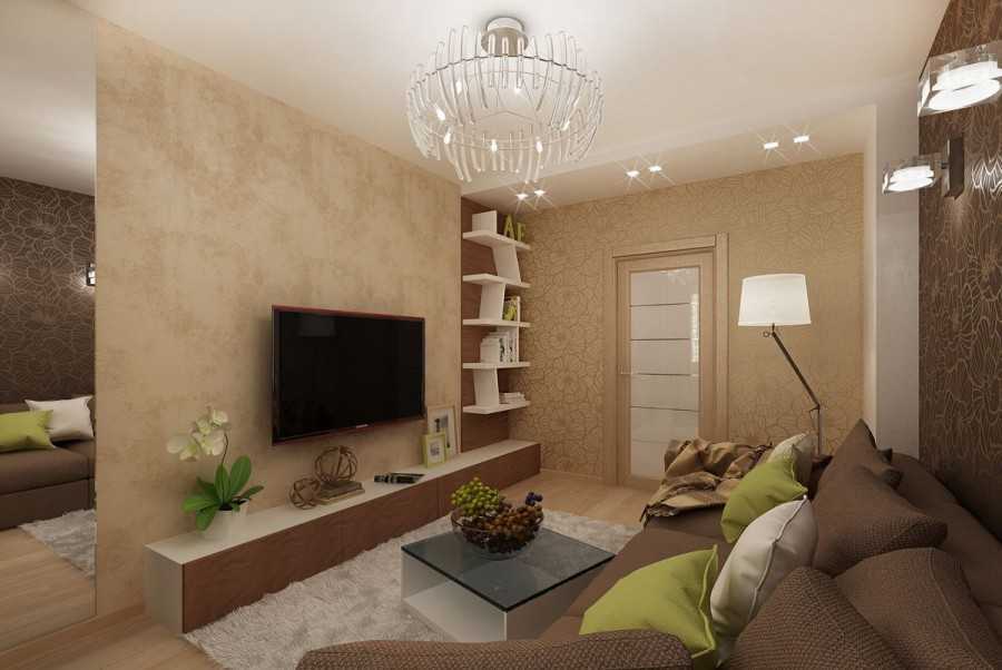 Дизайны комнат в обычной квартире фото