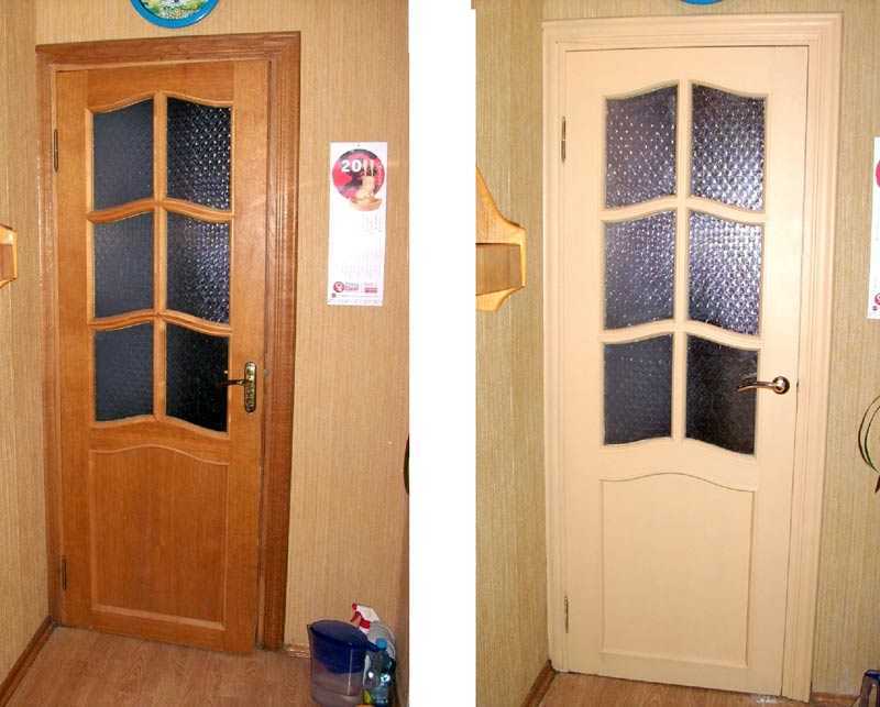 Декупах старых межкомнатных дверей салфетками и обоями своим руками: фото творческих идей для квартиры