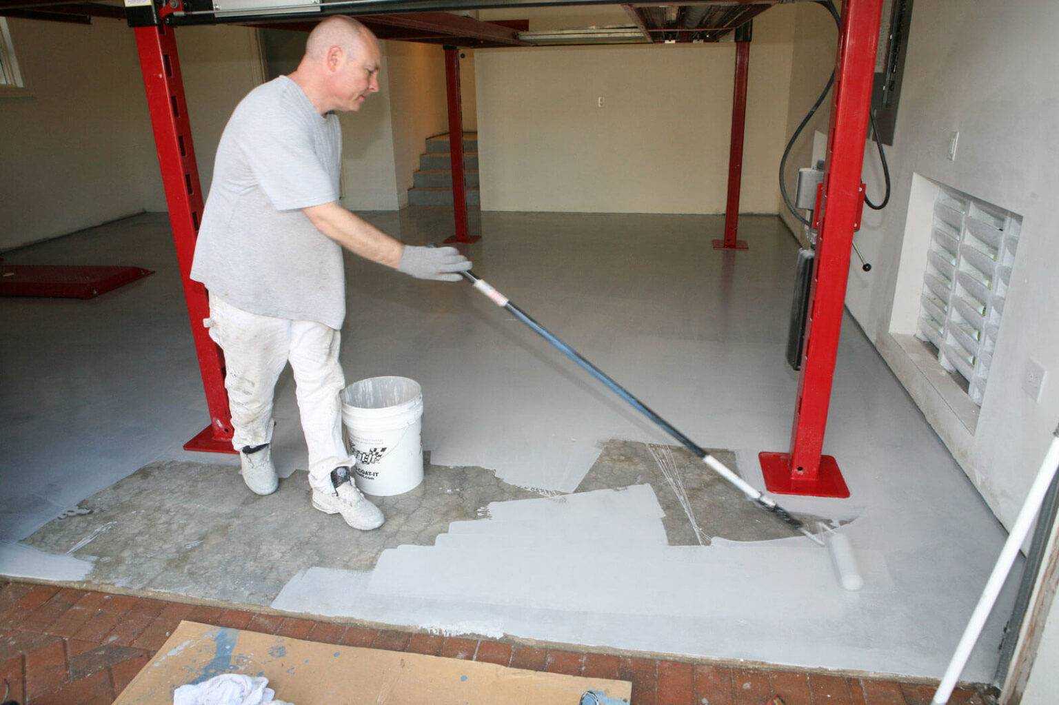 Краска для бетонного пола: как выбать качественное покрытие