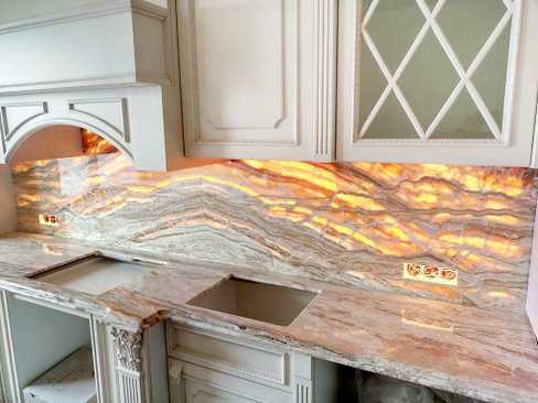 Стол из искусственного камня на кухню (55 фото): кухонный стол с каменной столешницей