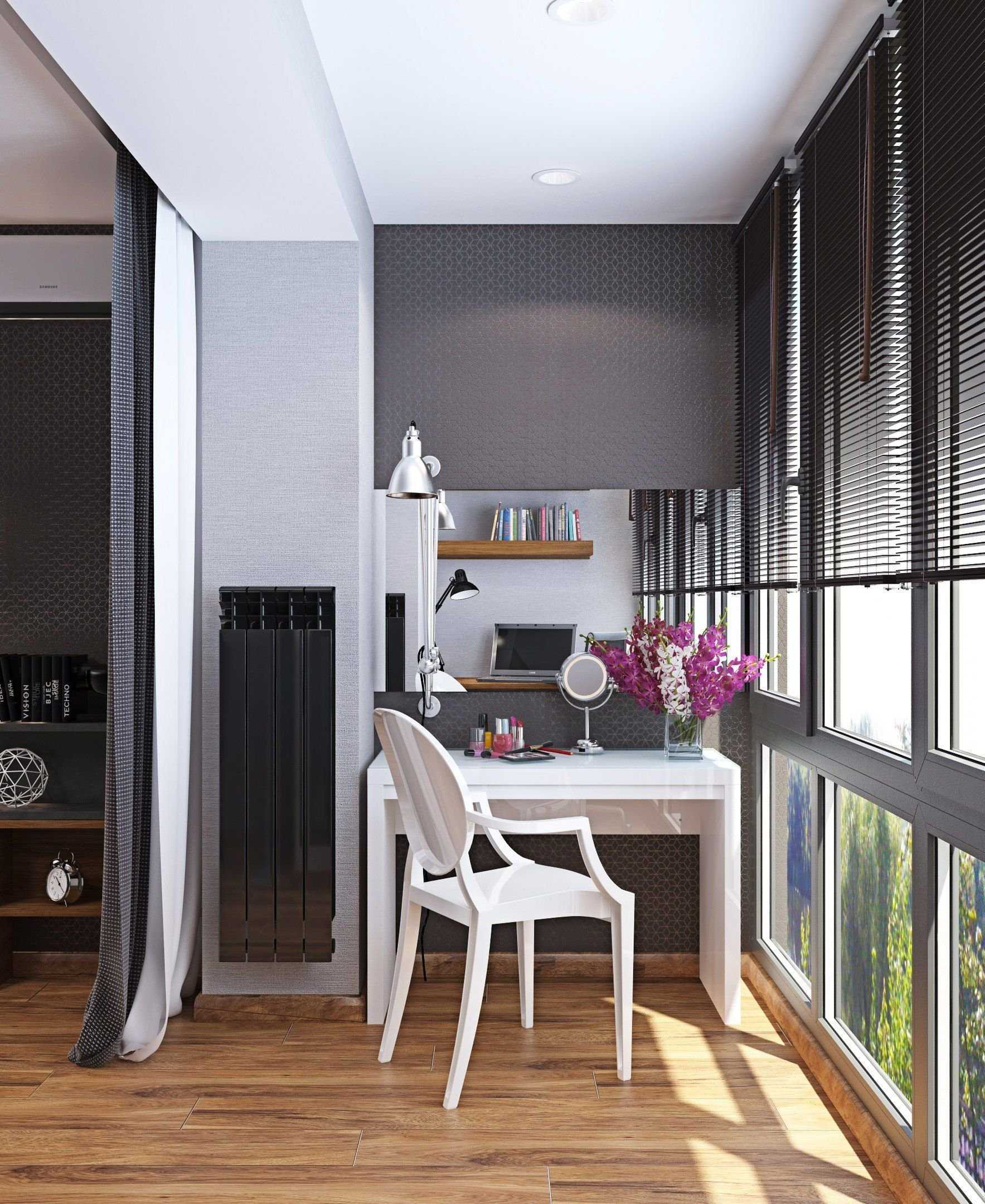 Как совместить кухню с балконом дизайн фото