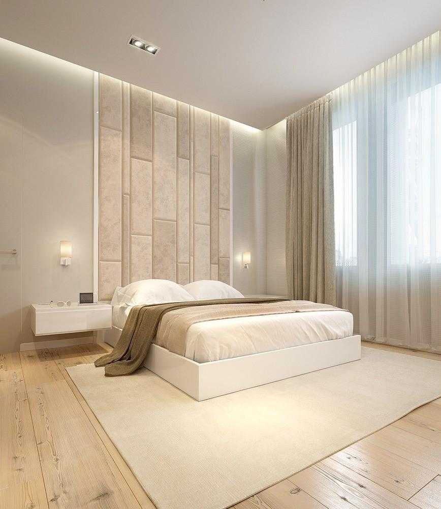 Спальня в стиле минимализм (51 фото) - идеи дизайна интерьера