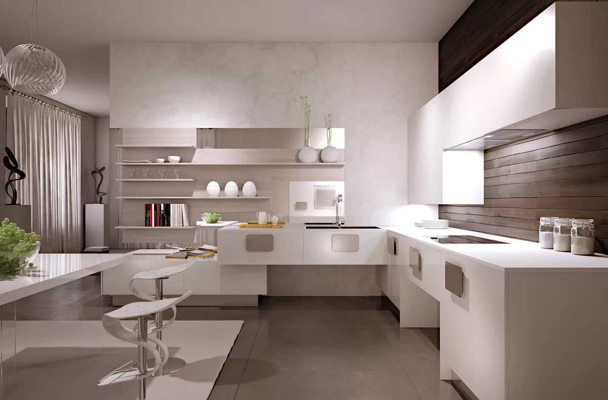 Кухня в стиле модерн: идеи дизайна (80 фото)
