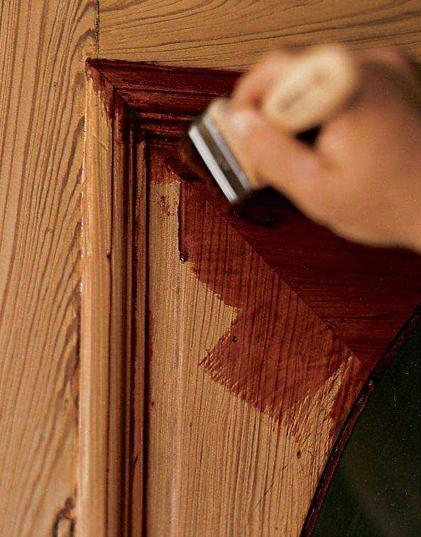 Окраска шпона. чем и как покрасить шпонированную дверь. подготовка мебели к покраске