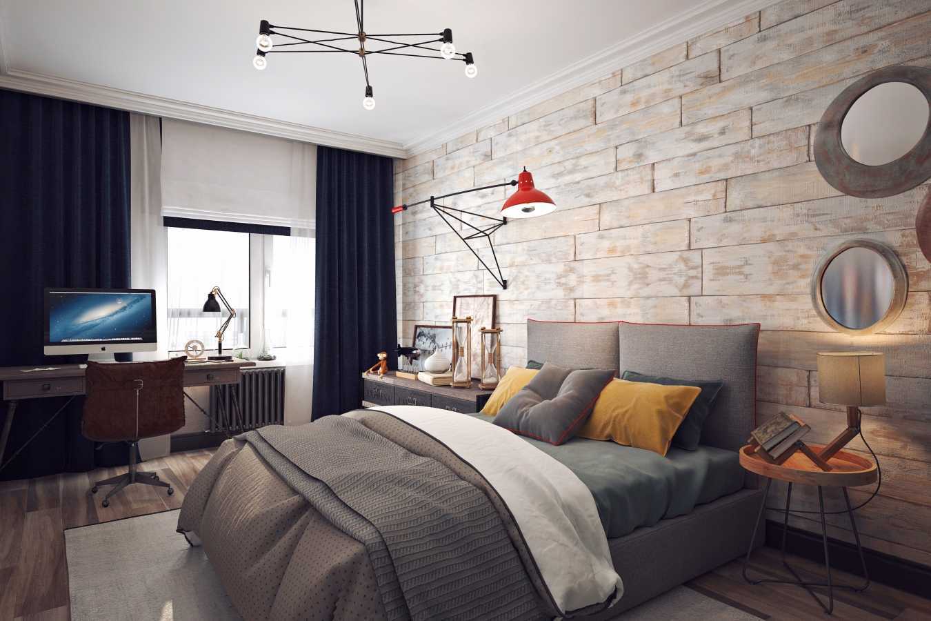 Мужская спальня — 70 фото идей как оформить дизайн со вкусом