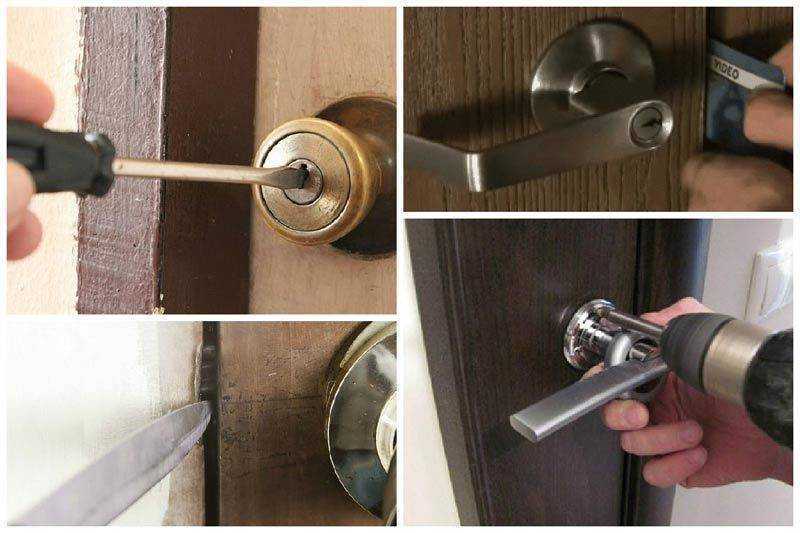 Как открыть дверь без ключа: в квартире самостоятельно
