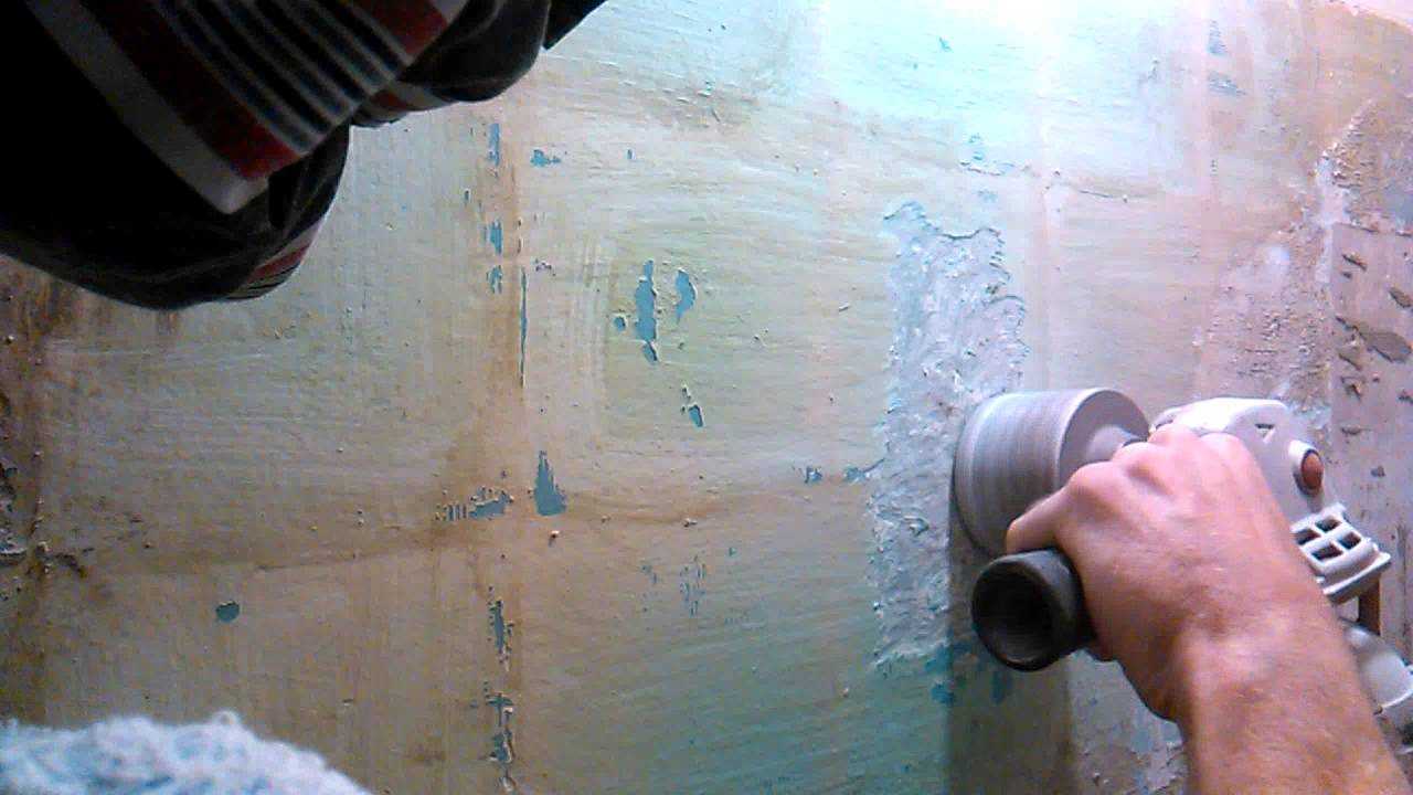 Как снять старую краску с бетонной стены при помощи смывки, жидкости, раствора и других инстурементов
