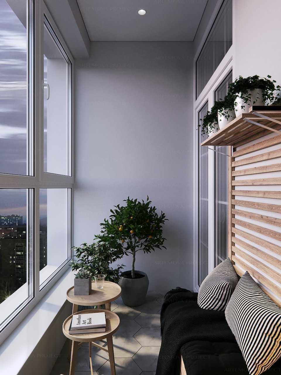 Большой балкон дизайн: 60 фото стильного, функционального и современного обустройства балкона