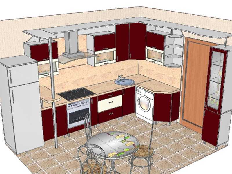 Дизайн кухни 2 на 3 метра (51 фото): как сделать своими руками, инструкция, фото и видео-уроки
