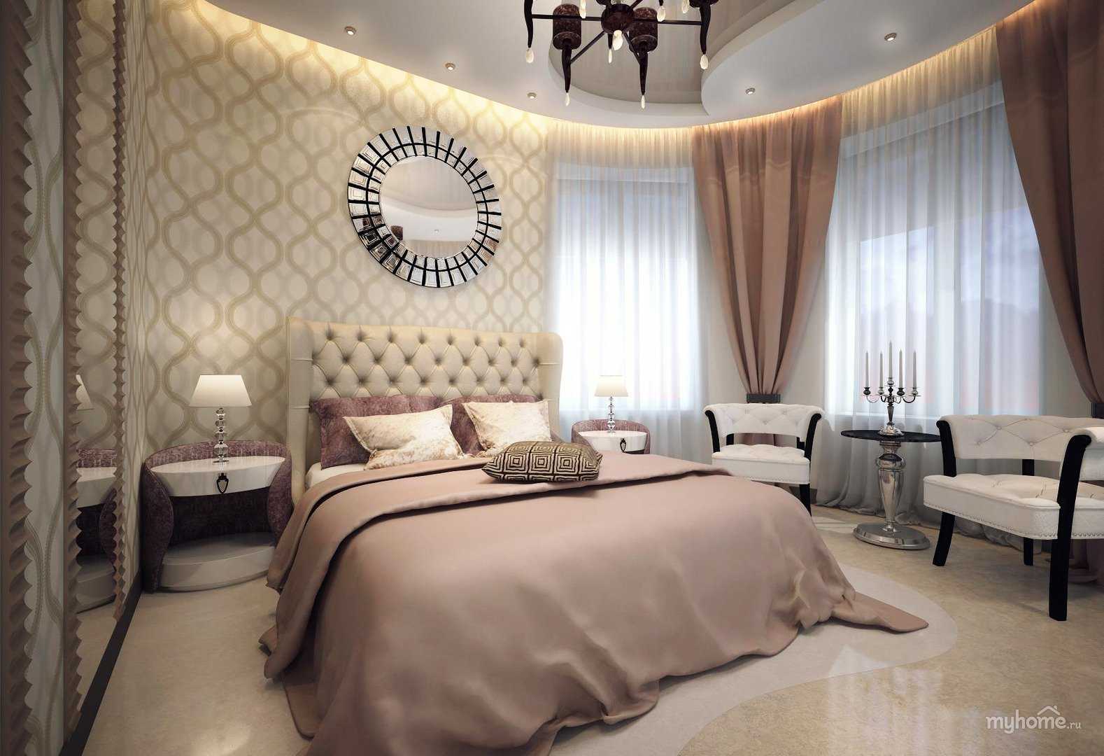 Дизайн гостиной с эркером: 12 вариантов оформления интерьера, освещение и выбор мебели