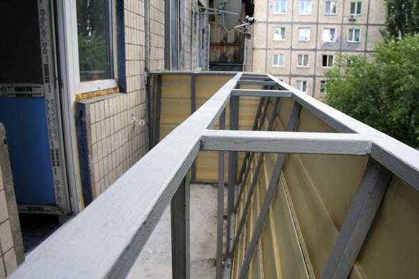 Высота парапета на балконе - вместе мастерим